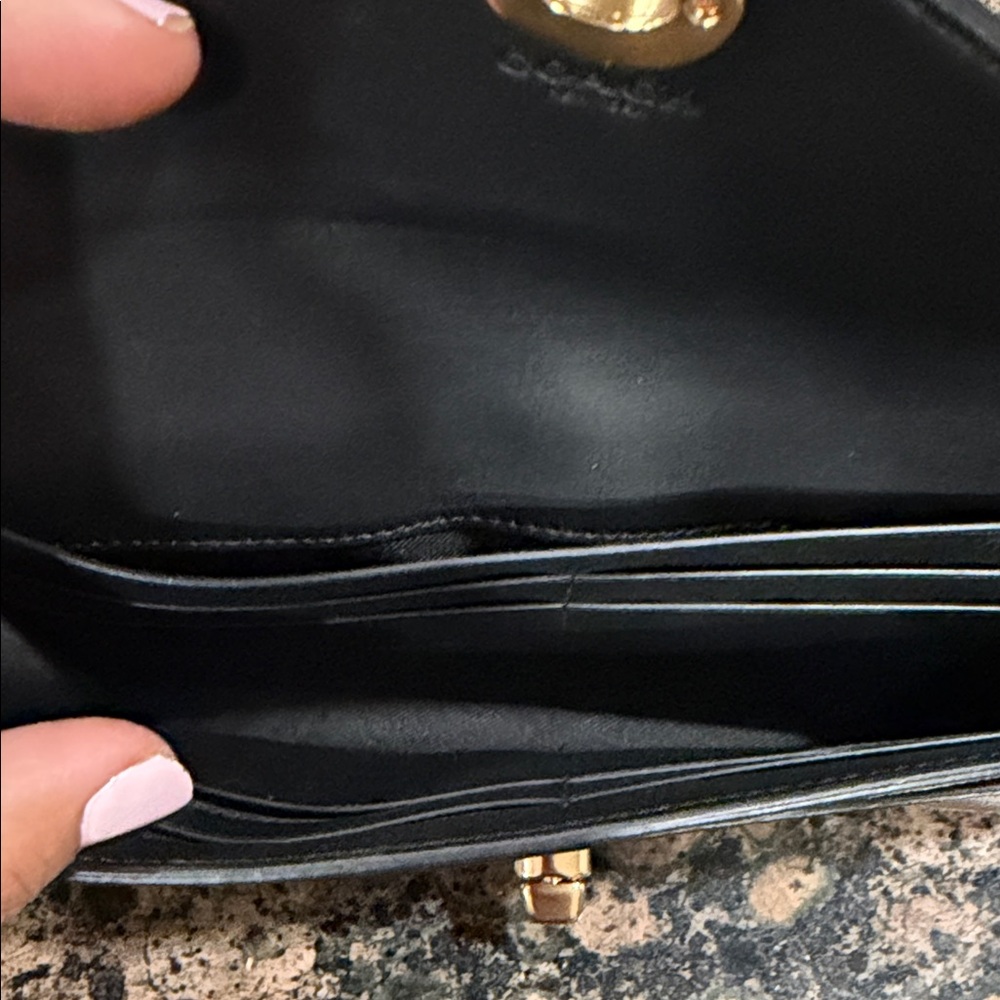 Coach Signature Blocking Envelope Wallet w/ Turnlock - Picture 8 of 10